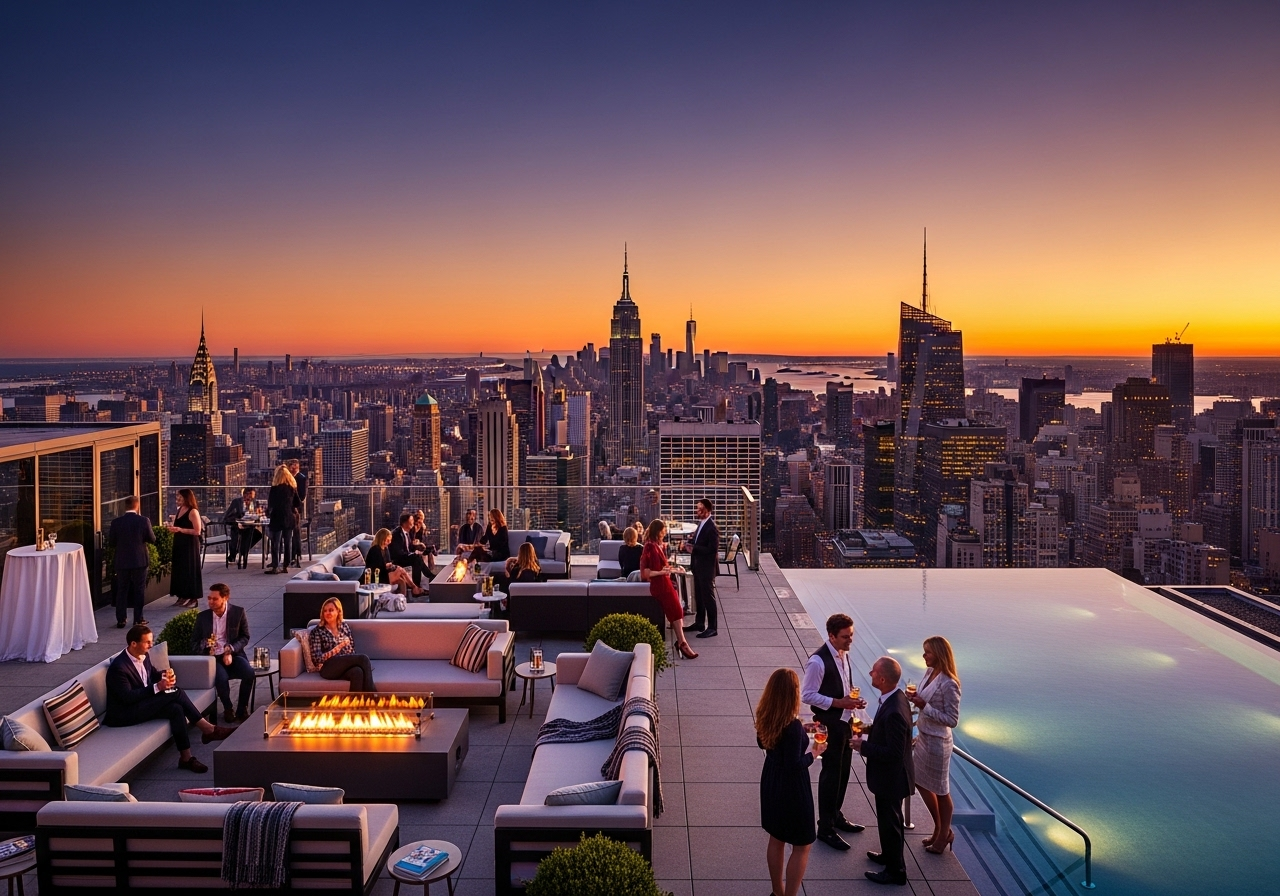 New Your City rooftop