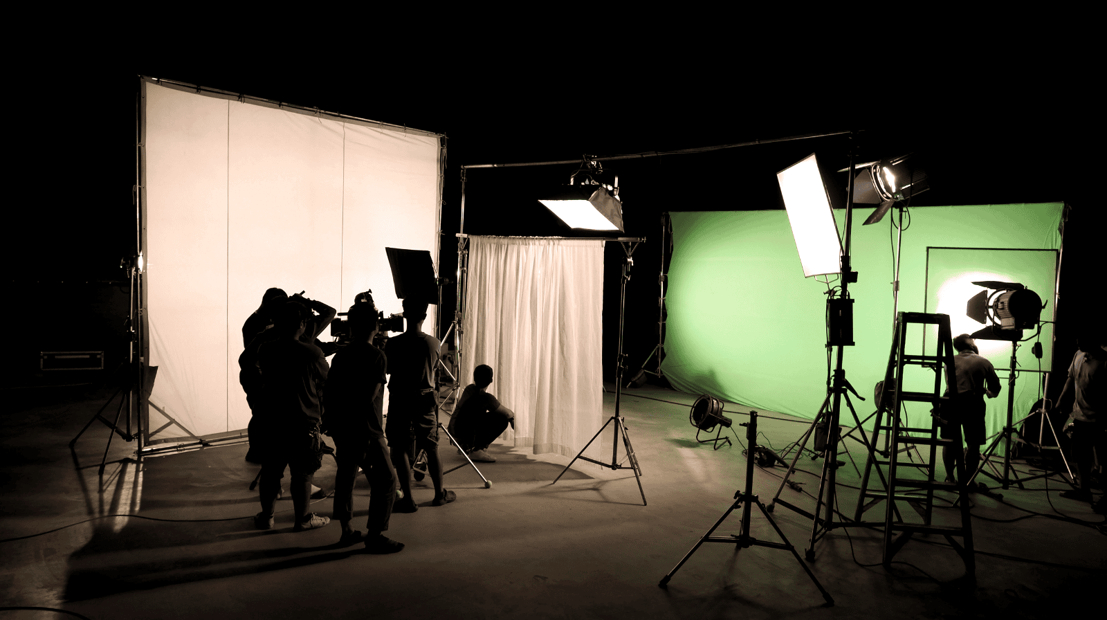 video production set